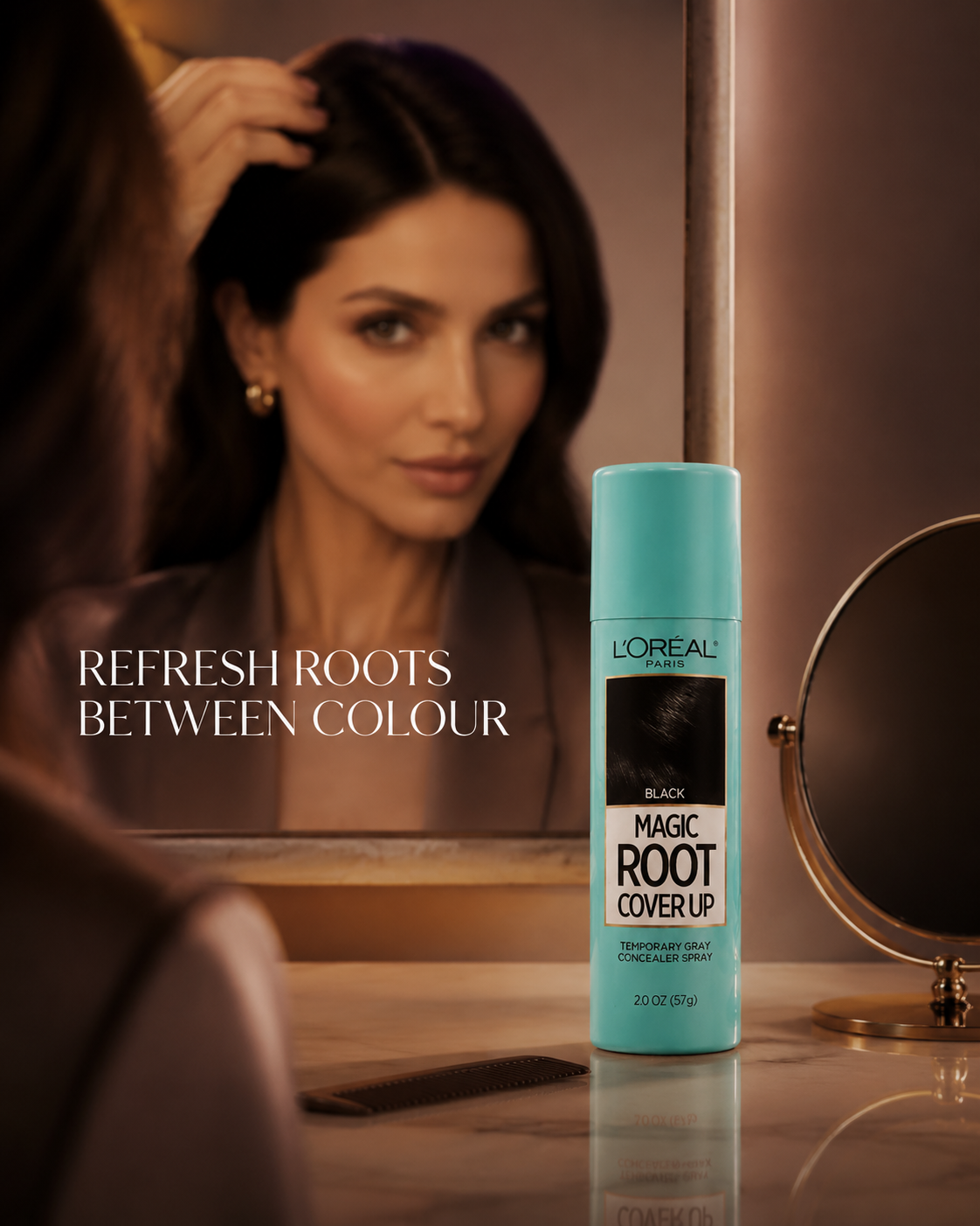 L'Oreal refresh roots between colour