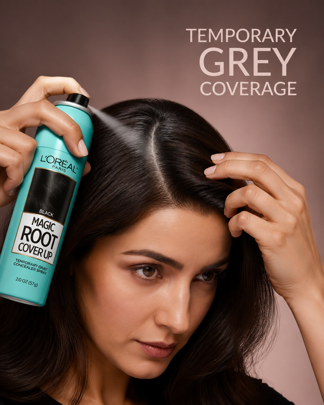 L'Oreal temporary grey root coverage