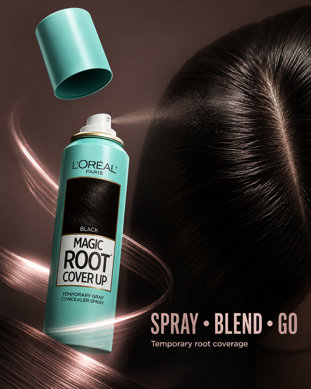 L'Oréal Paris Magic Retouch Instant Root Concealer Spray | Temporary Grey Root Cover