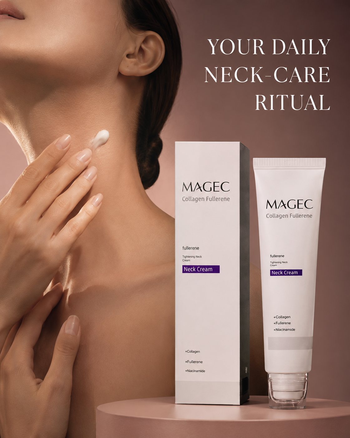 Magec daily neck-care ritual